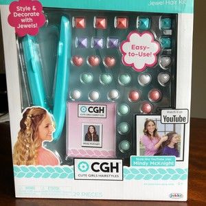 CGH Cute Girls Hairstyles Hair Jewelry Kit.  Z92